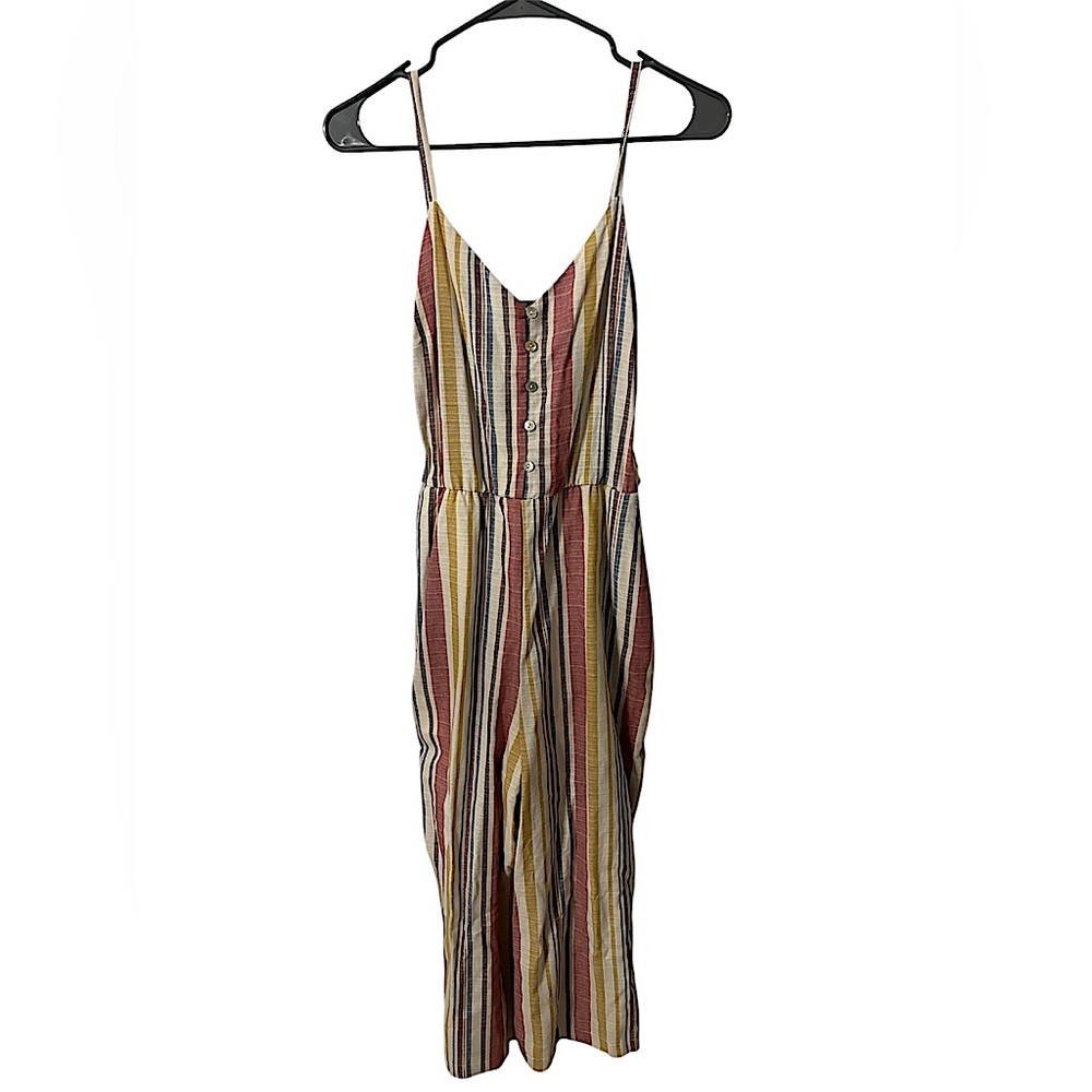 Women’s As You Wish NWT Romper Large Stripped Lightweight